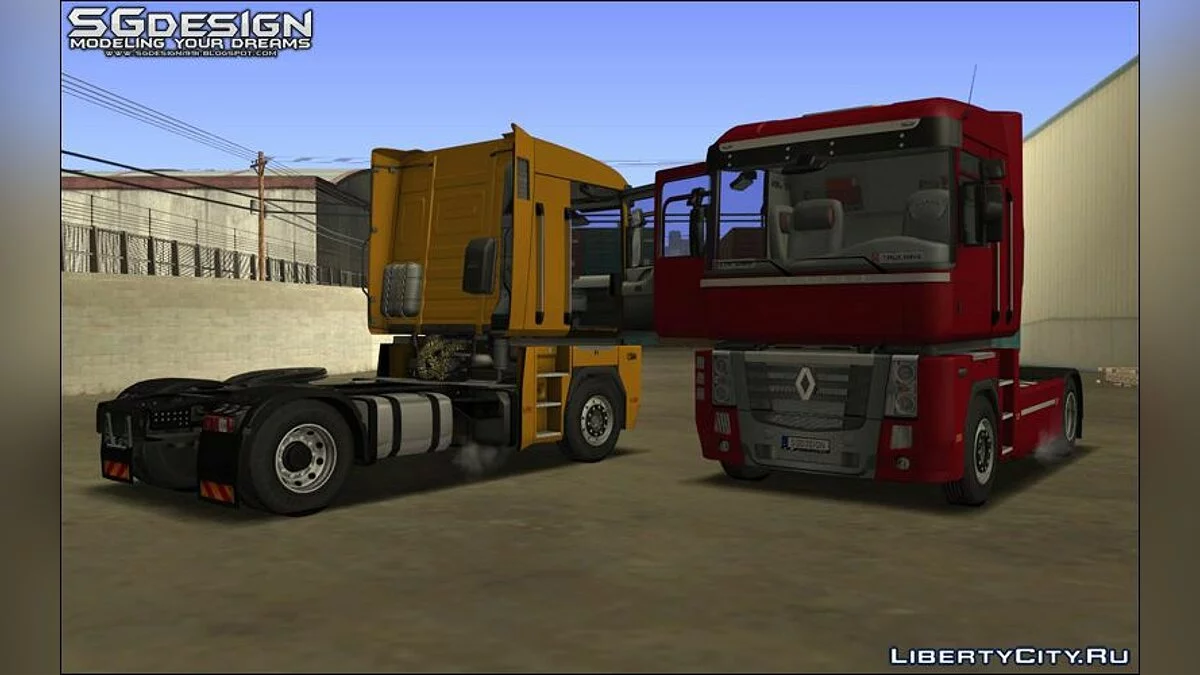 2009 Renault Magnum - Stock / GTA San Andreas