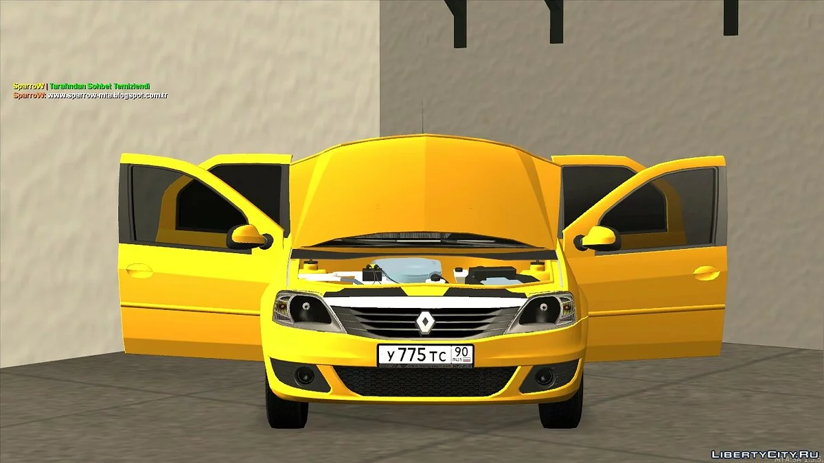 Renault Logan Taxi / GTA San Andreas