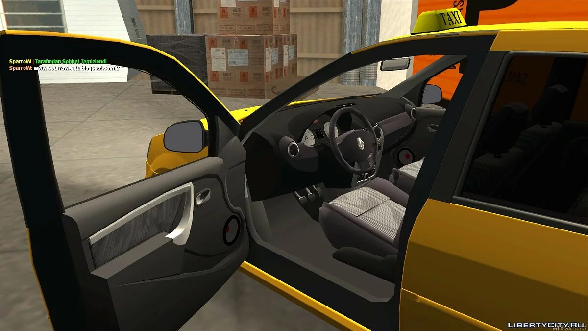 Renault Logan Taxi / GTA San Andreas