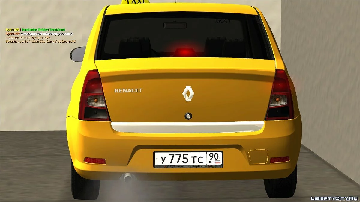 Renault Logan Taxi / GTA San Andreas