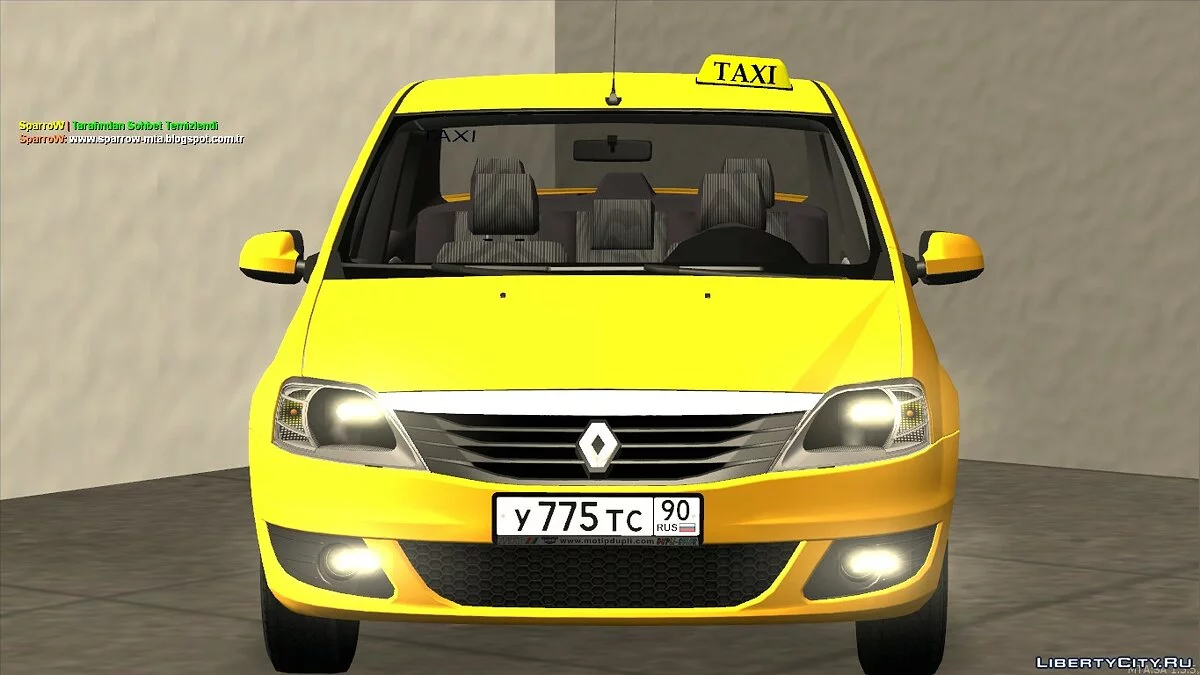 Renault Logan Taxi / GTA San Andreas