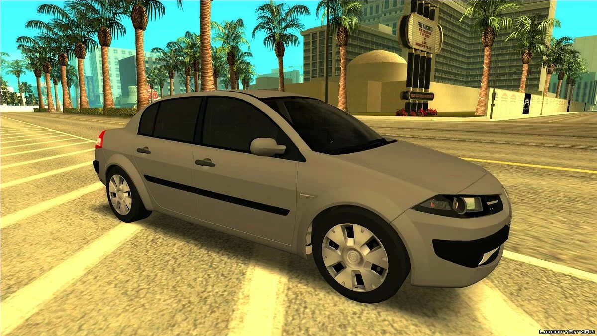 Renault Megane Sedan Authentique (Phase 2) / GTA San Andreas
