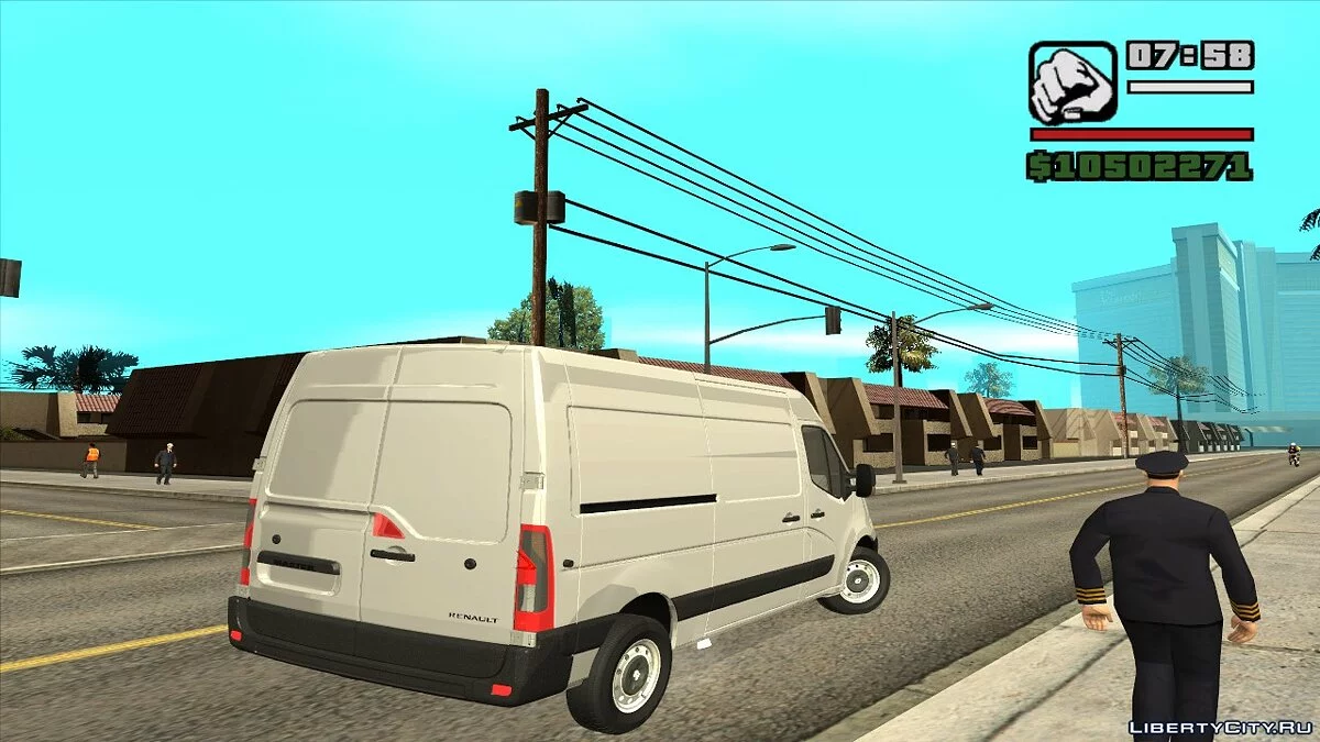 Renault Master 2017  / GTA San Andreas