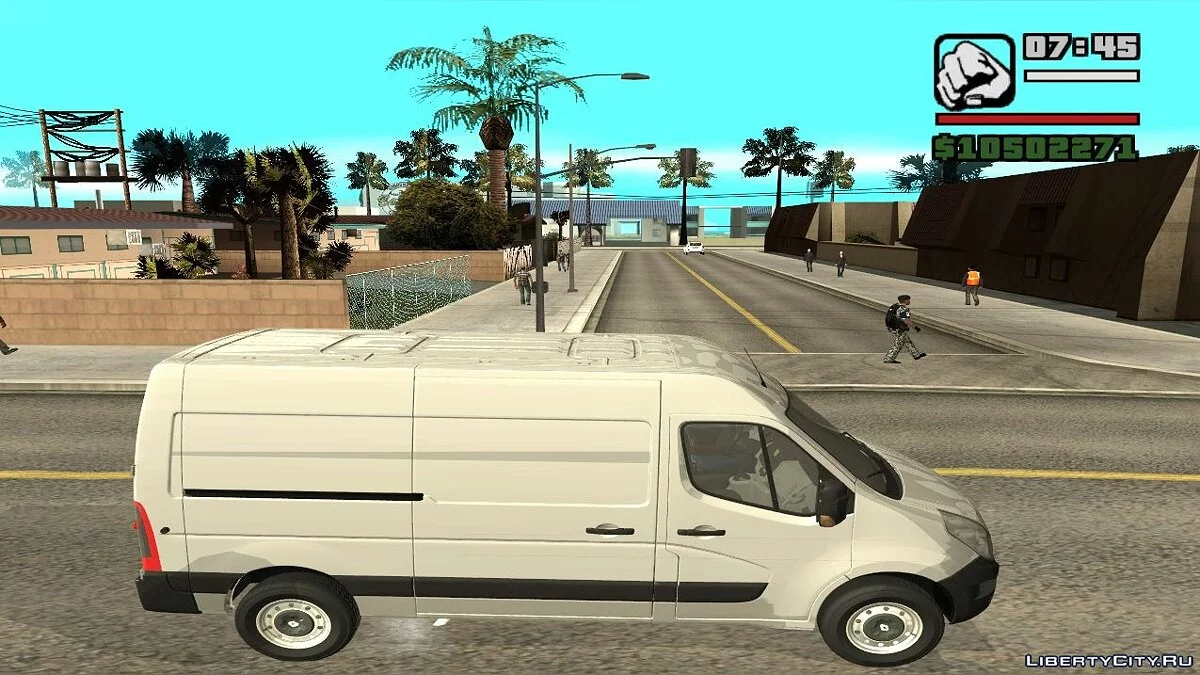 Renault Master 2017  / GTA San Andreas