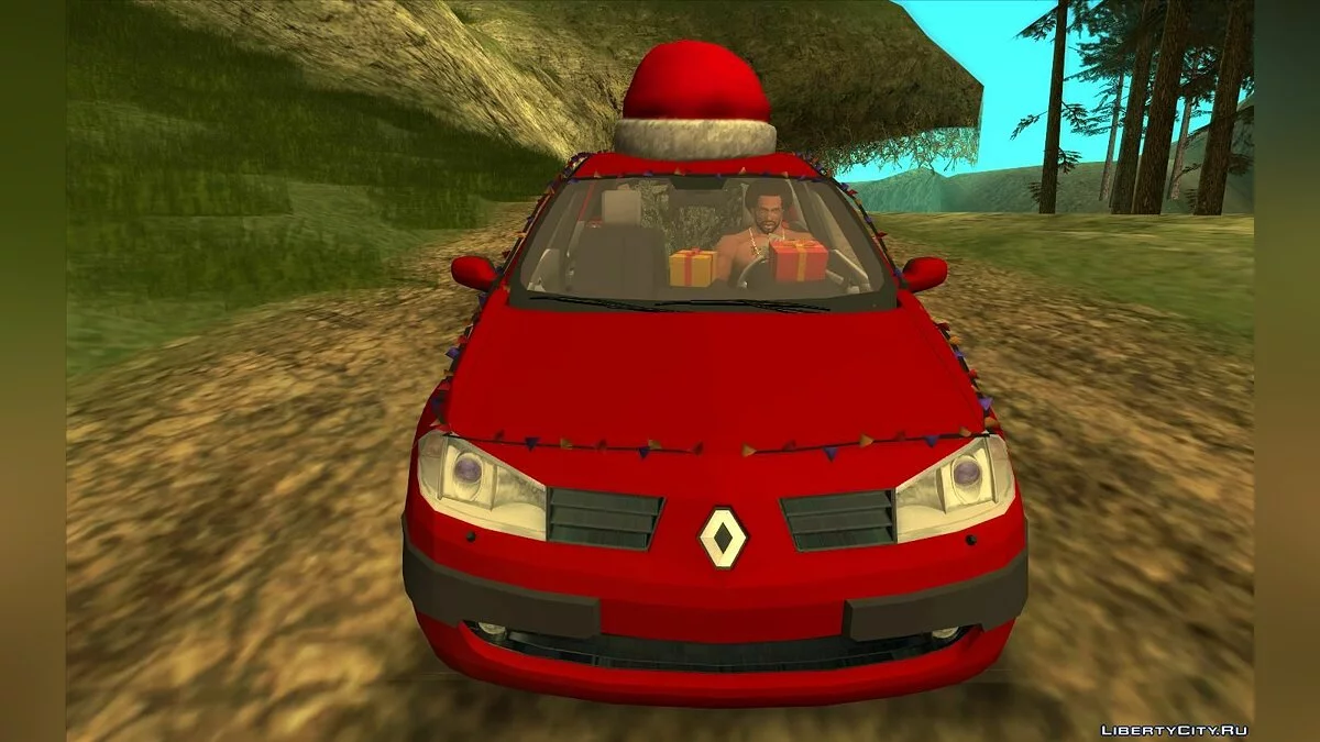 Renault Megane (Рождественская версия) / GTA San Andreas