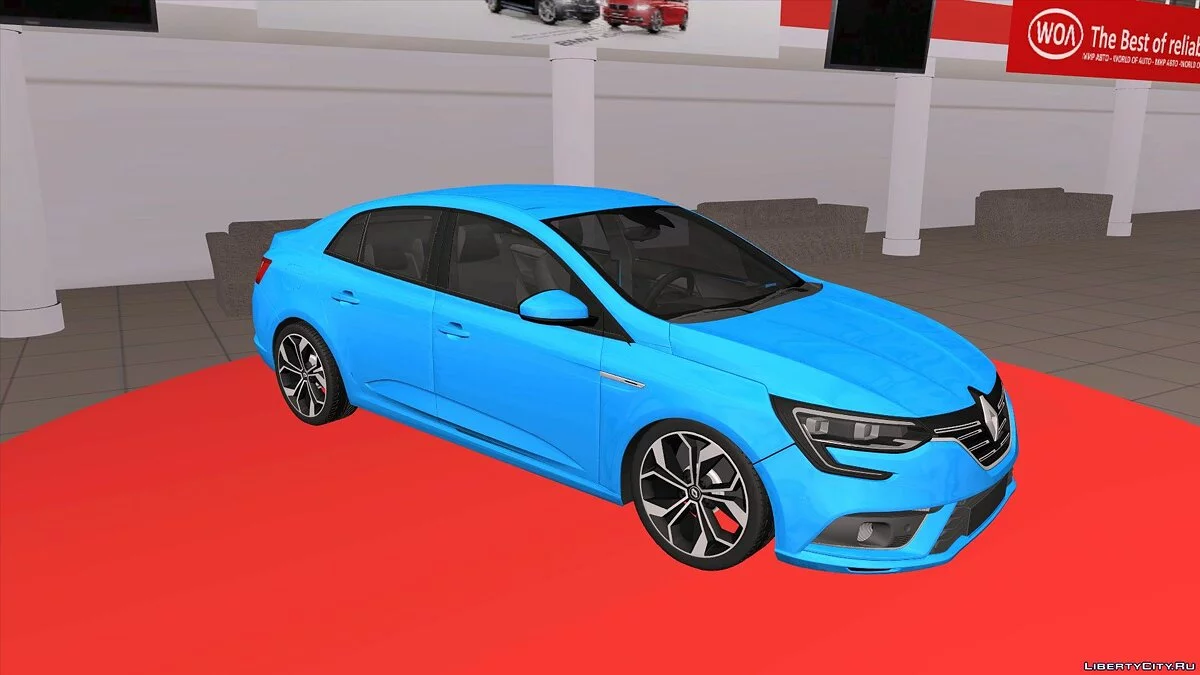 Renault Megan 4 / GTA San Andreas