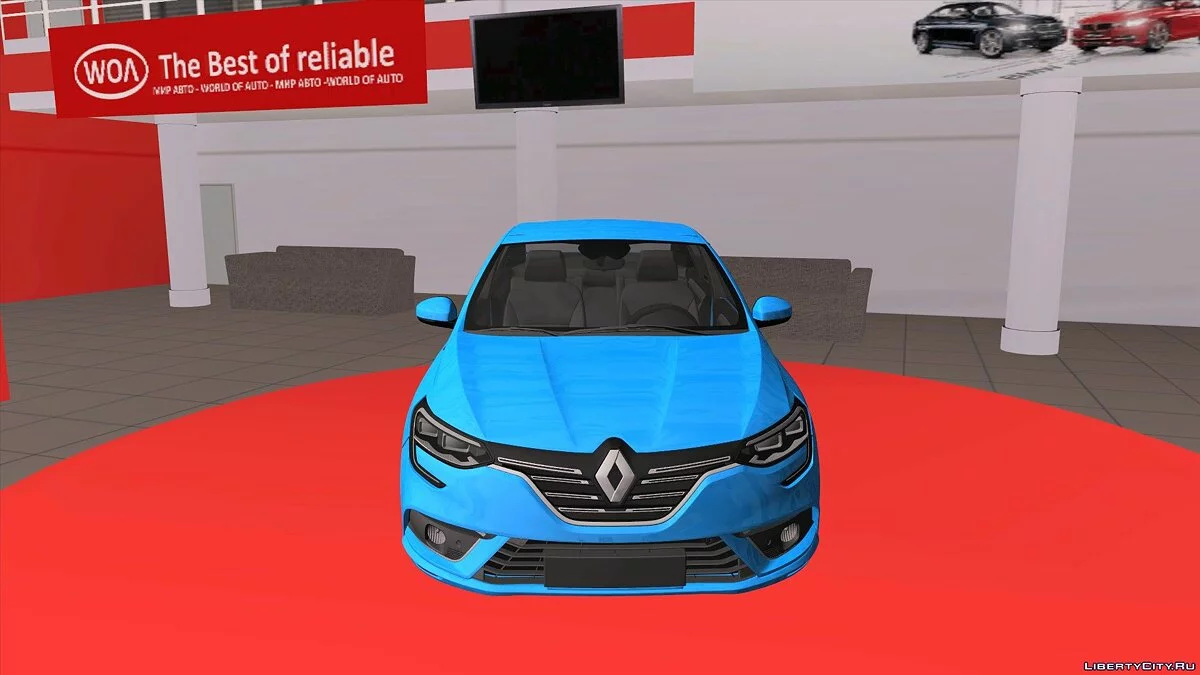 Renault Megan 4 / GTA San Andreas
