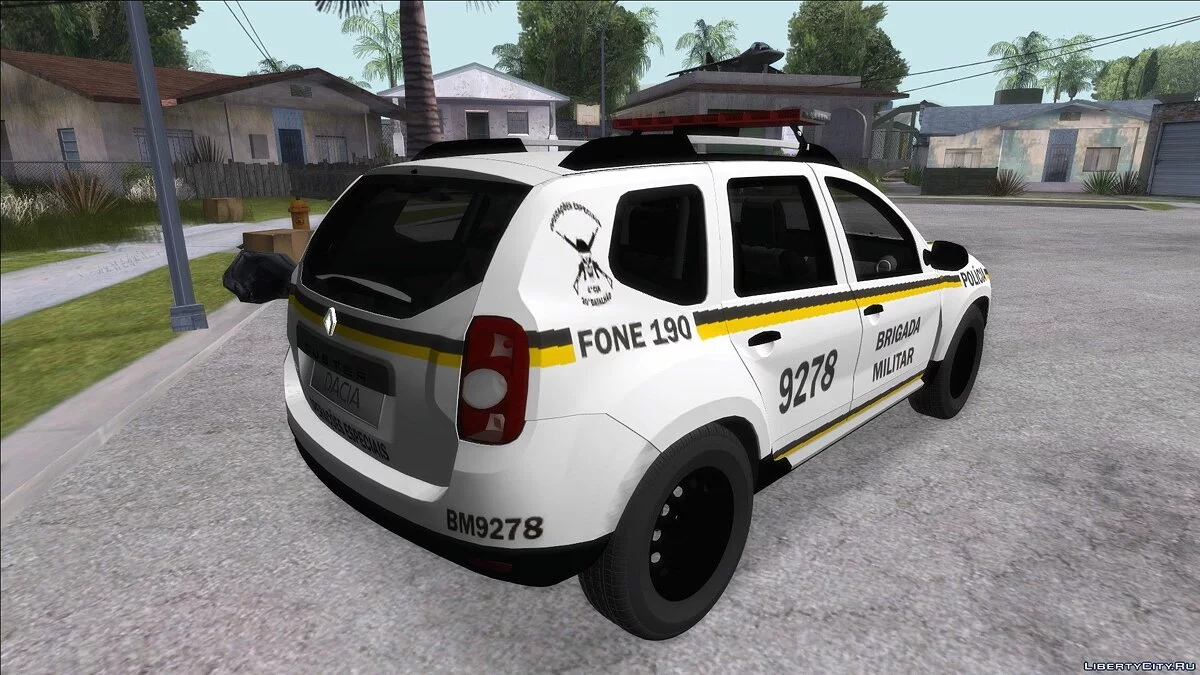 Renault Duster Policia / GTA San Andreas