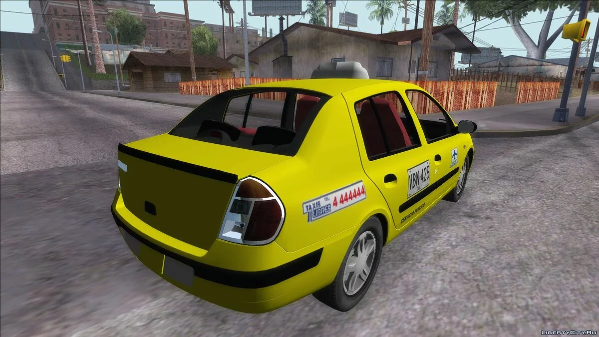 Renault Symbol Taxi / GTA San Andreas