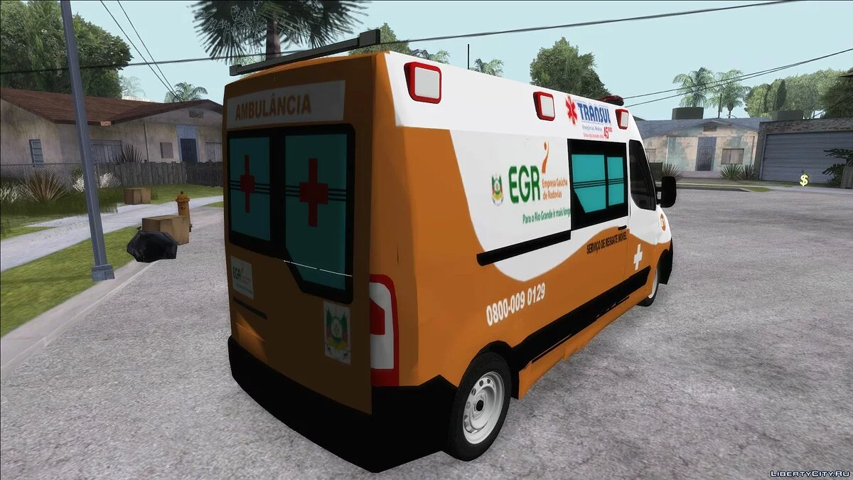 Renault Master EGR / GTA San Andreas