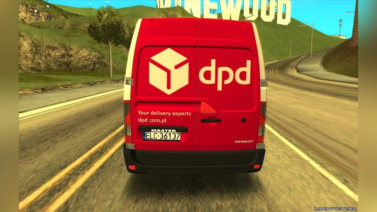 Renault Master II - DPD / GTA San Andreas