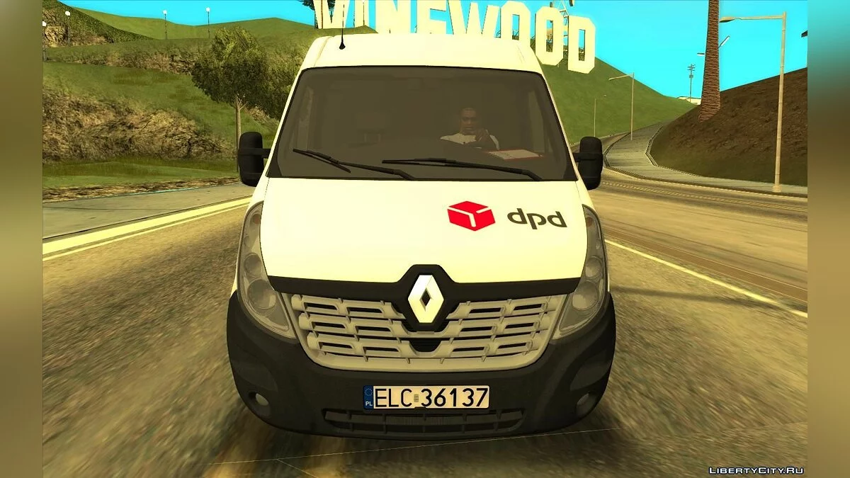 Renault Master II - DPD / GTA San Andreas