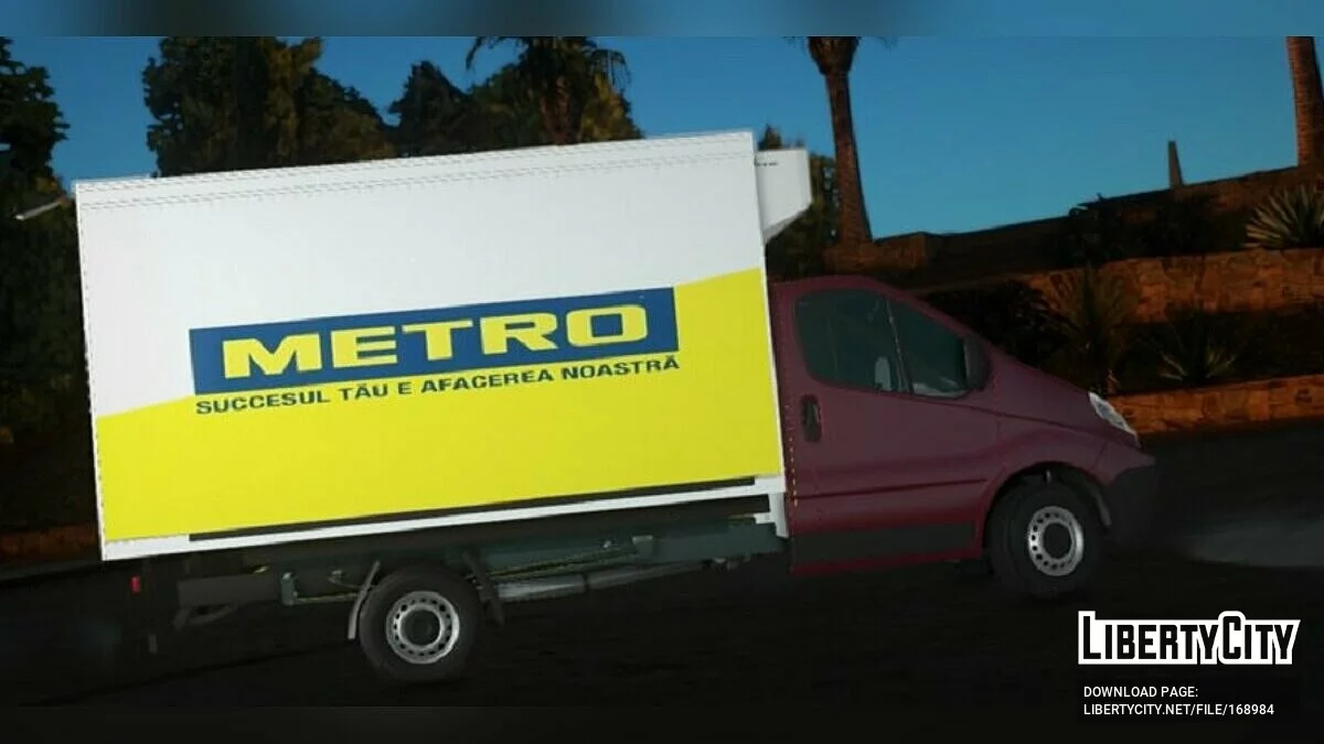 2006 Renault Trafic - Distributie METRO / GTA San Andreas