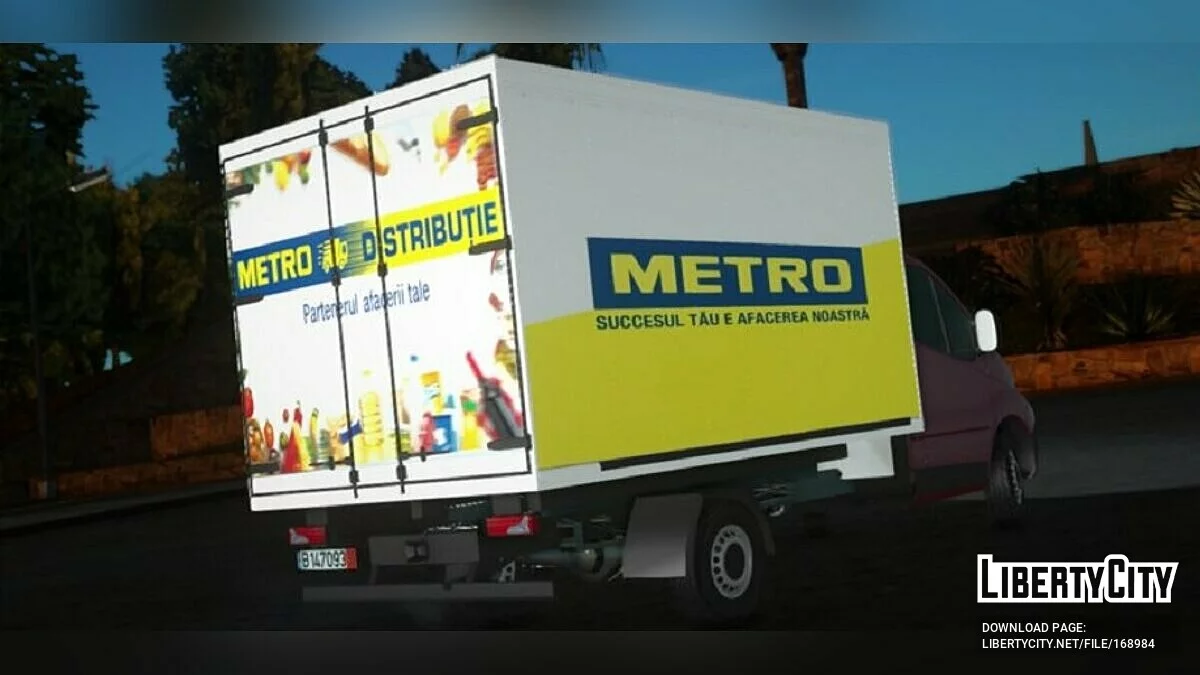 2006 Renault Trafic - Distributie METRO / GTA San Andreas