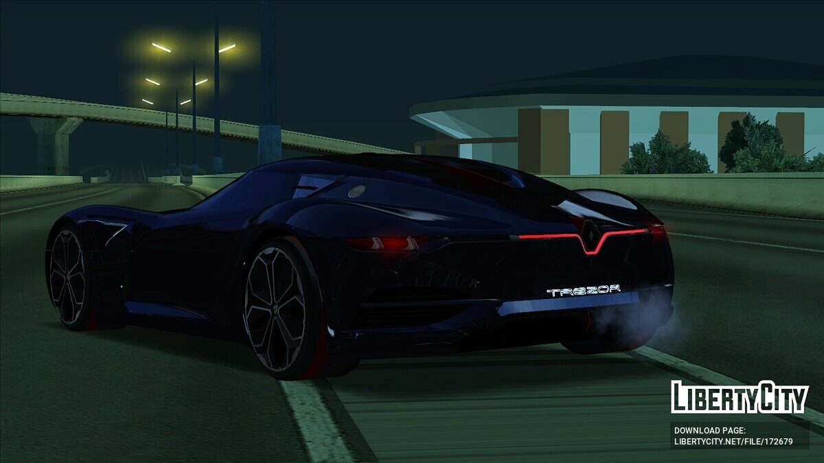 Renault Trezor для GTA San Andreas - Картинка #2