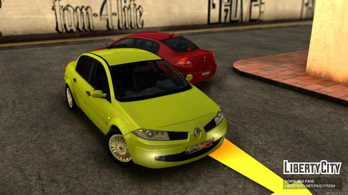 Renault Megane / GTA San Andreas