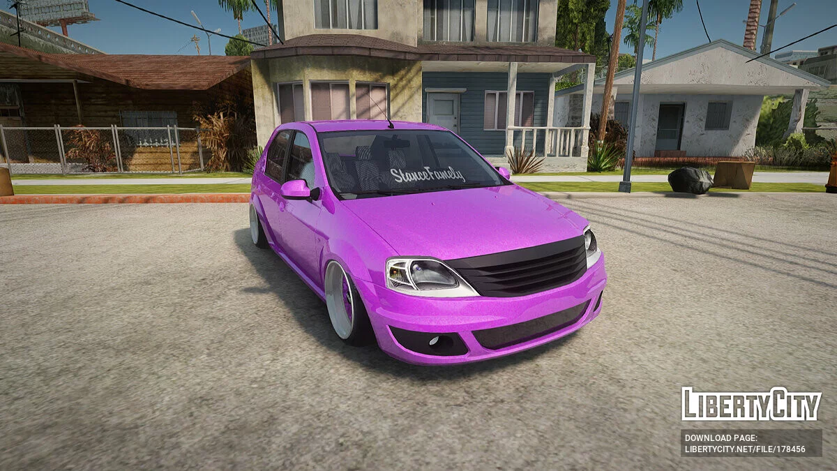 Renault Logan (Stance) / GTA San Andreas