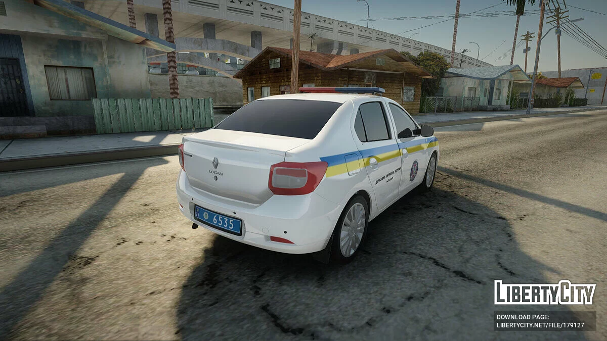 Renault Logan Державна виправна колонія / GTA San Andreas