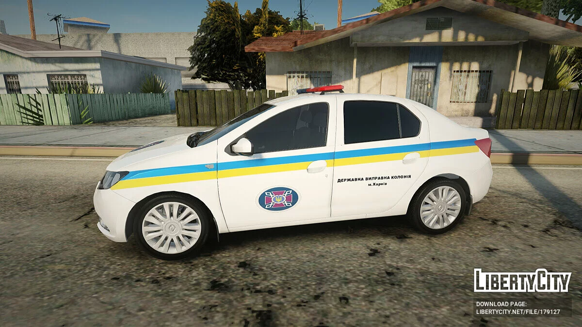 Renault Logan Державна виправна колонія / GTA San Andreas