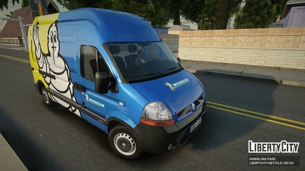 Renault Master Michelin / GTA San Andreas
