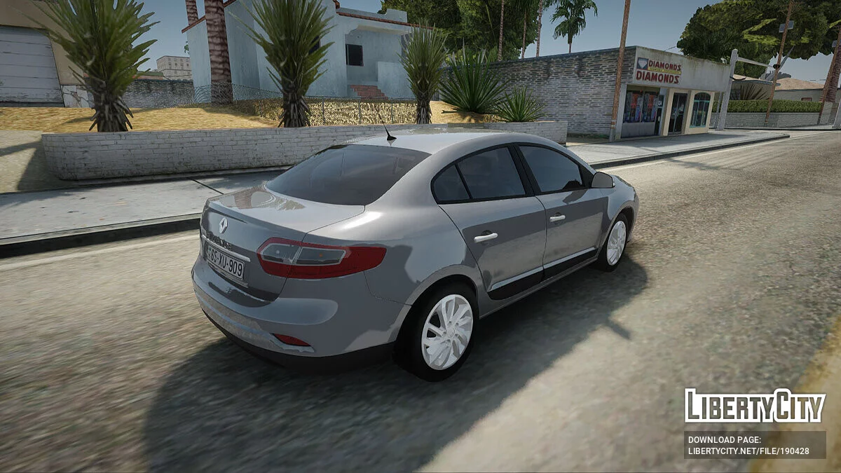 Renault Fluence 2016 / GTA San Andreas