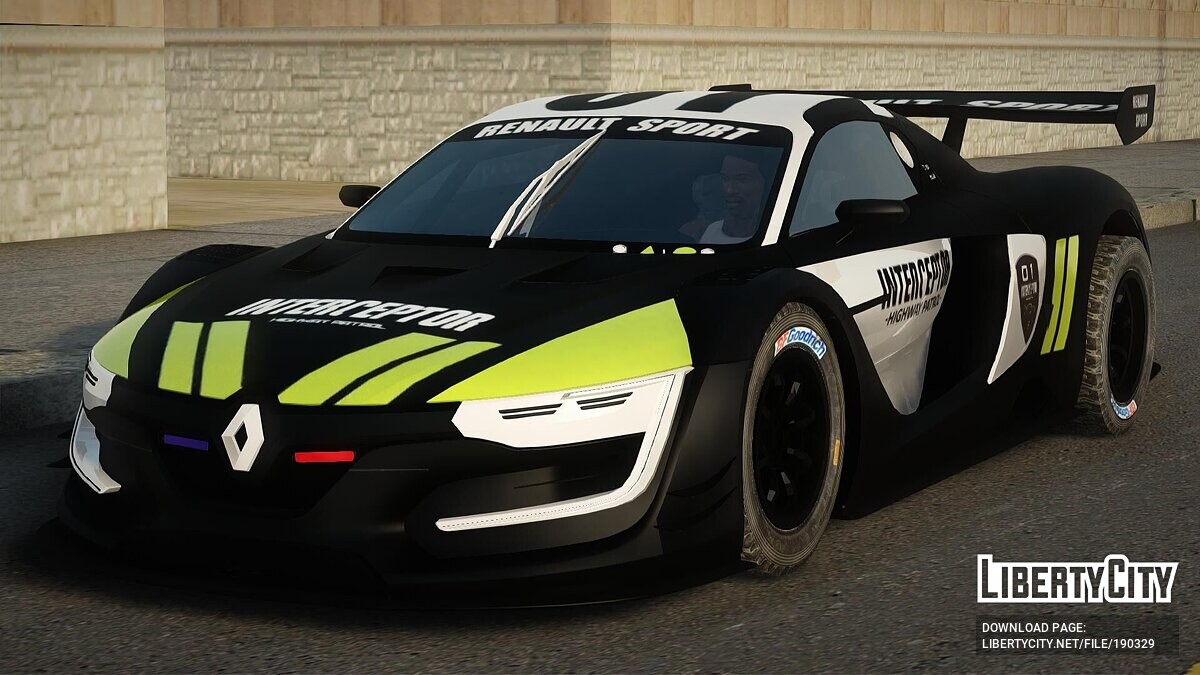 Скачать Renault Sport R.S. 01 INTERCEPTOR для GTA San Andreas