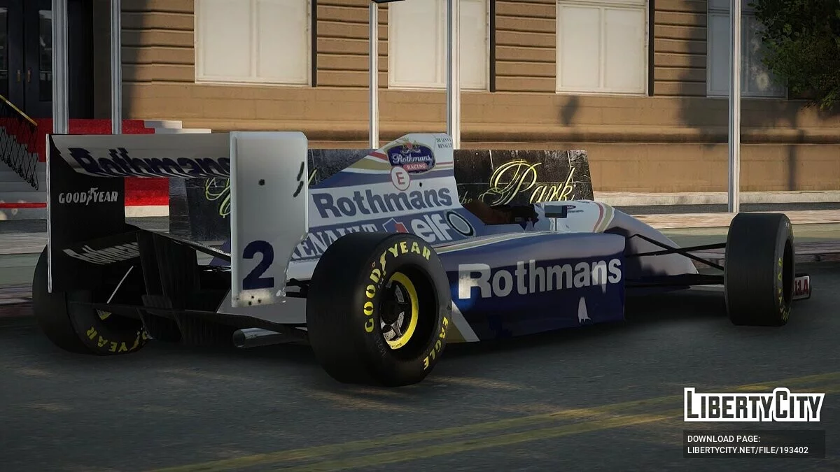 F1 Renault Williams FW16 1994 / GTA San Andreas