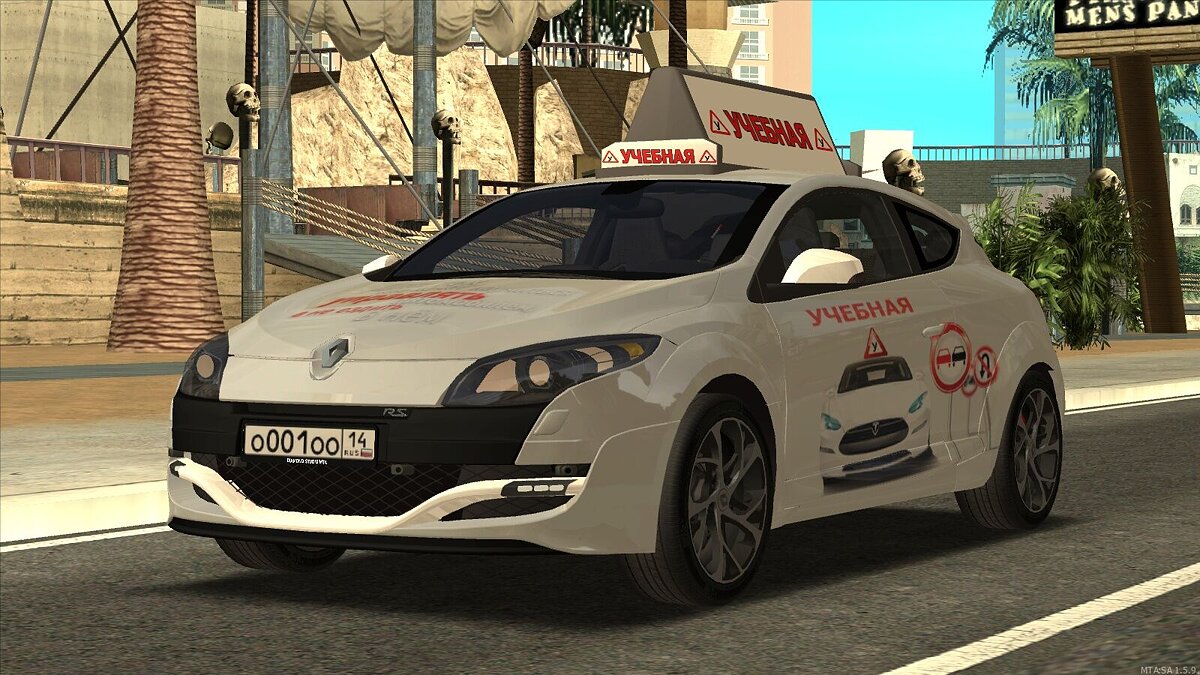 Скачать Renault Mégane + CCD для GTA San Andreas