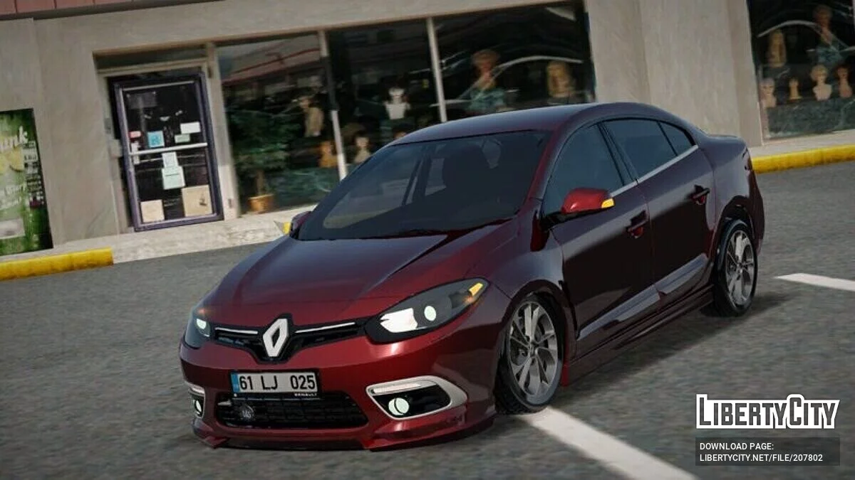 Renault Fluance / GTA San Andreas