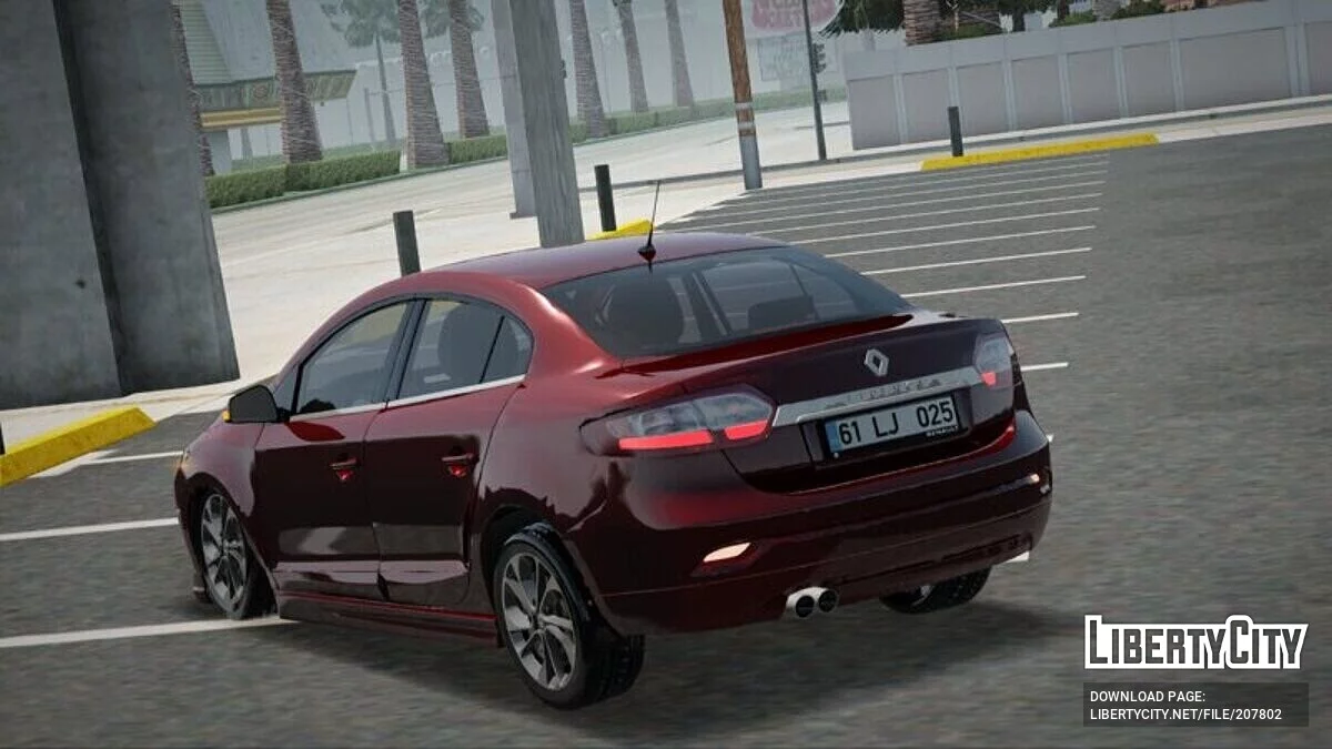 Renault Fluance / GTA San Andreas