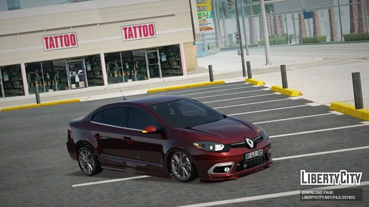 Renault Fluance / GTA San Andreas