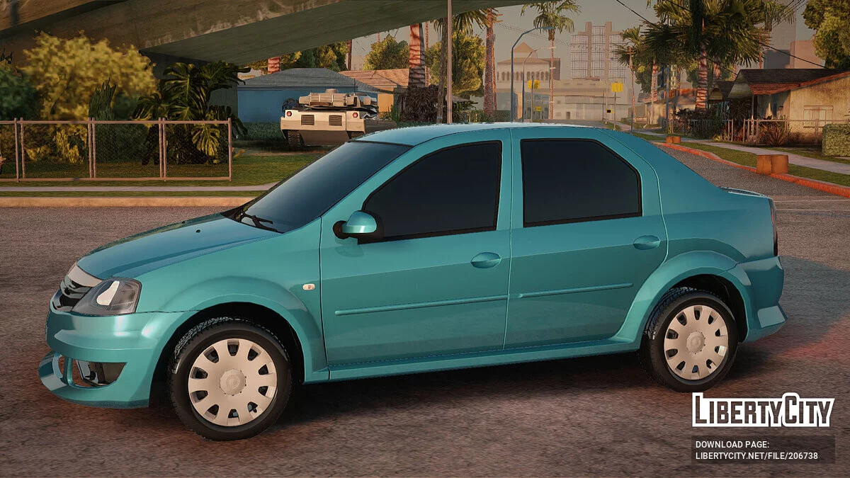 Renault Logan Widebody / GTA San Andreas