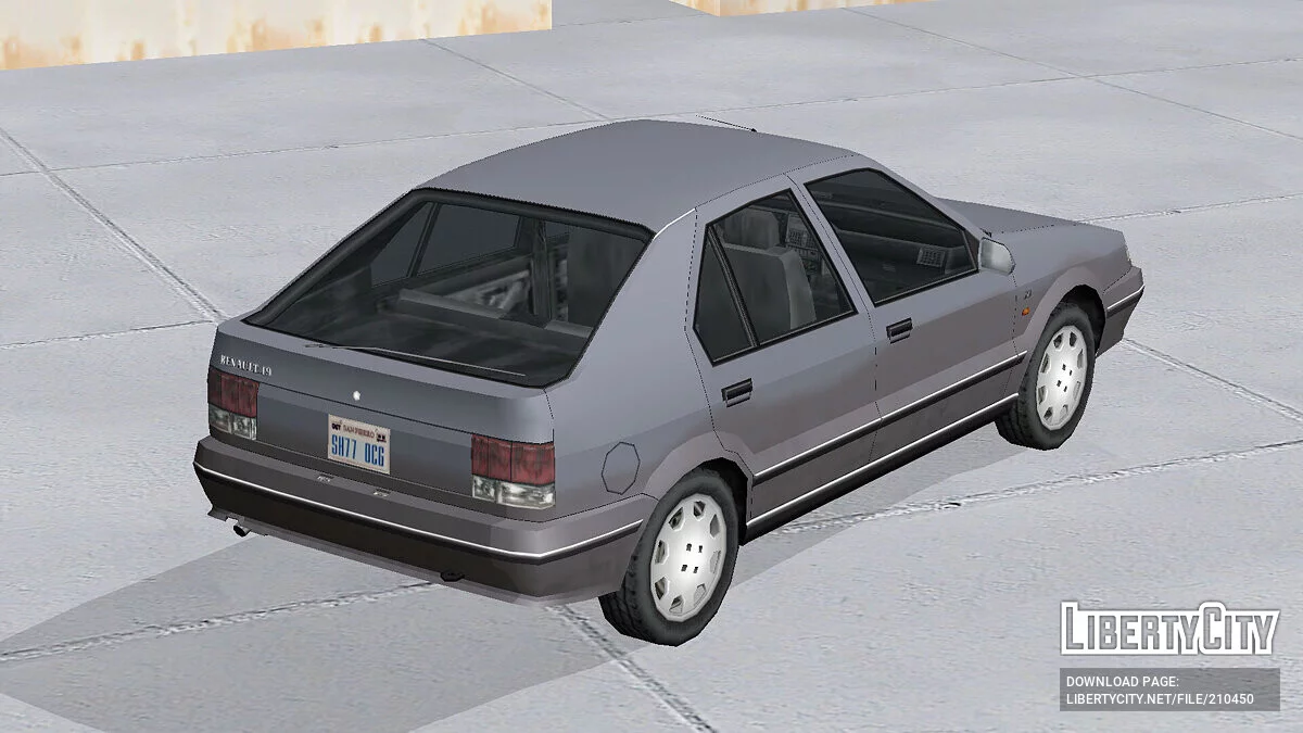 1991 Renault 19 / GTA San Andreas