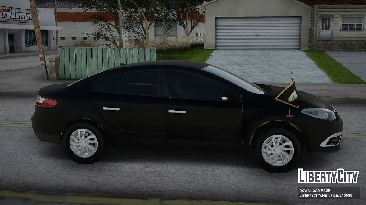 Renault Fluence Turkish Military Vehicle / GTA San Andreas