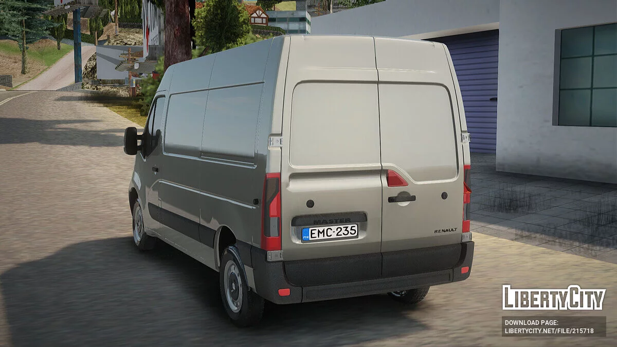 Renault Master 2017 Finland License Plates / GTA San Andreas