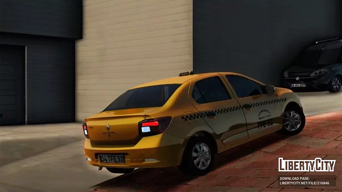 Renault Symbol 2014 Taksi / GTA San Andreas