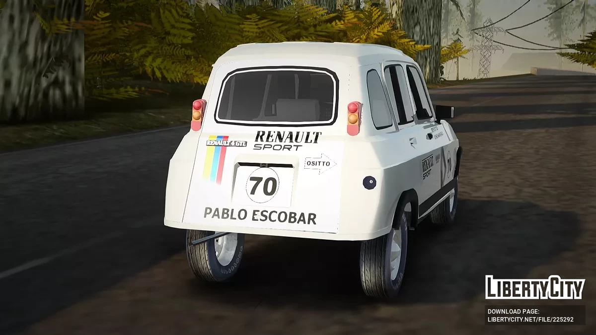 Renault 4 Rally of Pablo Escobar Series / GTA San Andreas