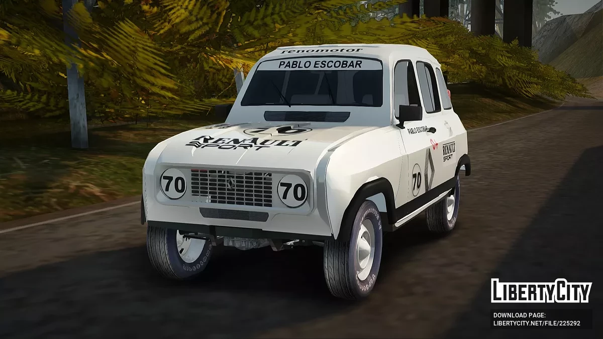 Renault 4 Rally of Pablo Escobar Series / GTA San Andreas
