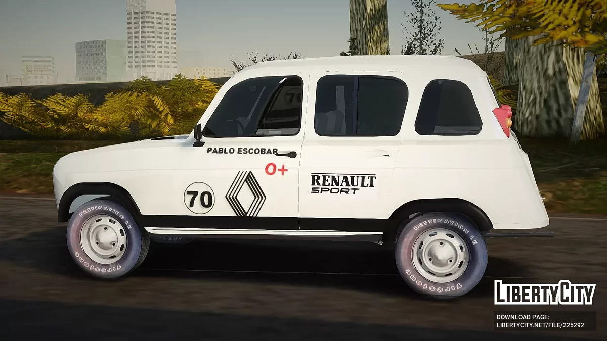 Renault 4 Rally of Pablo Escobar Series / GTA San Andreas