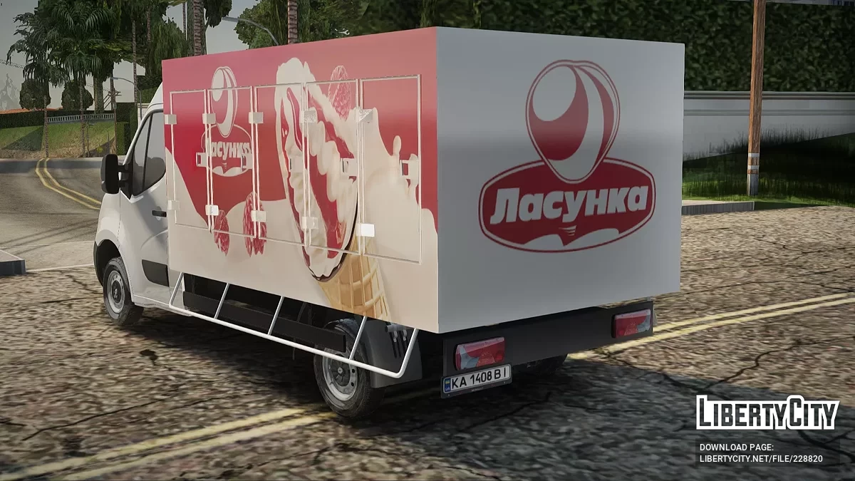 Renault Master Ласунка / GTA San Andreas
