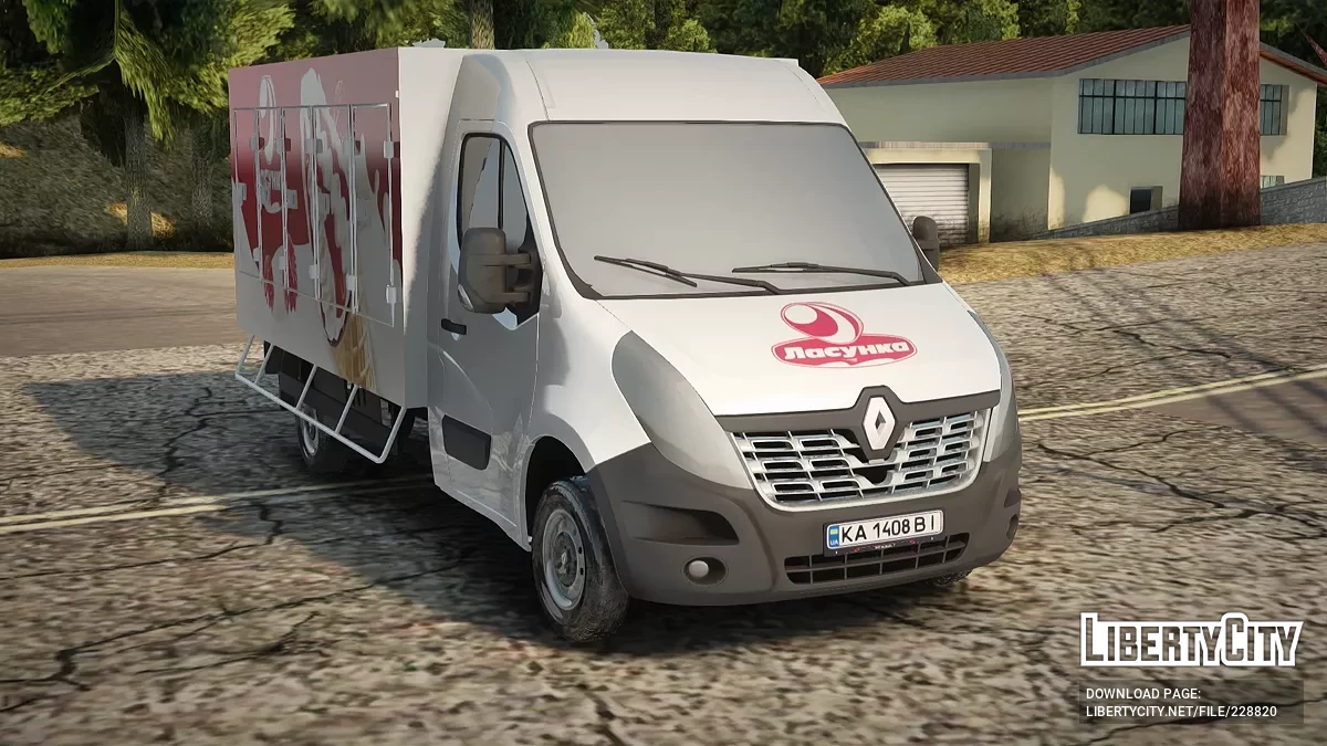 Renault Master Ласунка / GTA San Andreas