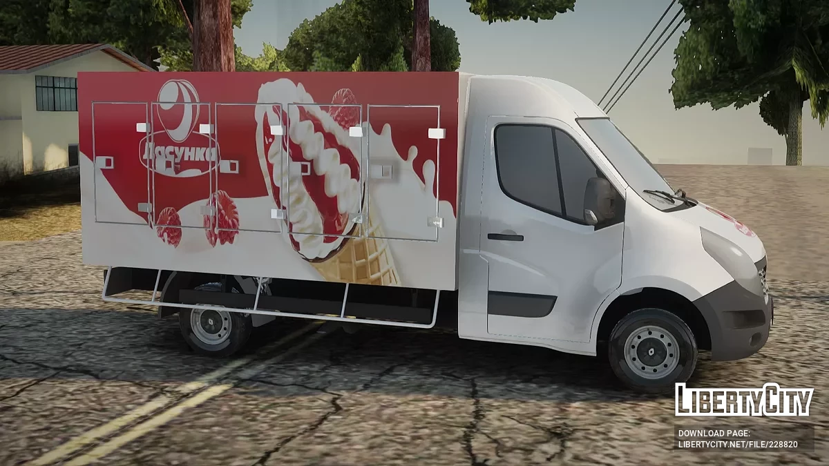 Renault Master Ласунка / GTA San Andreas