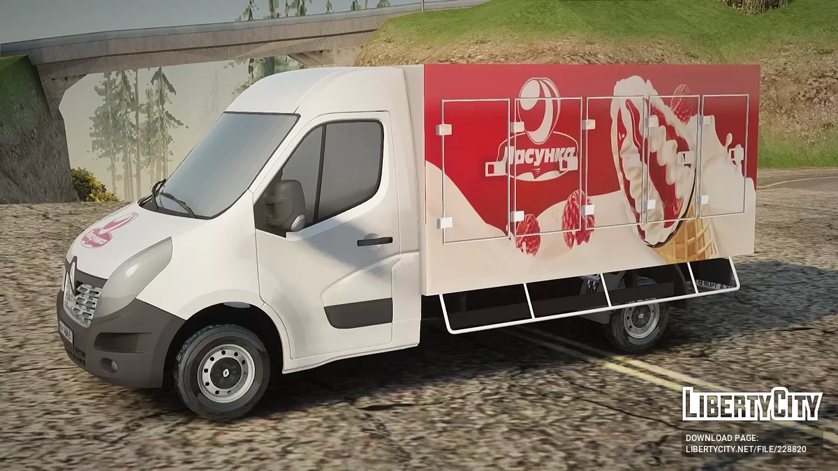 Renault Master Ласунка / GTA San Andreas