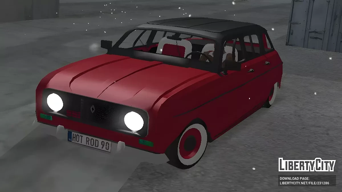 Renault 4 Hot Rod / GTA San Andreas