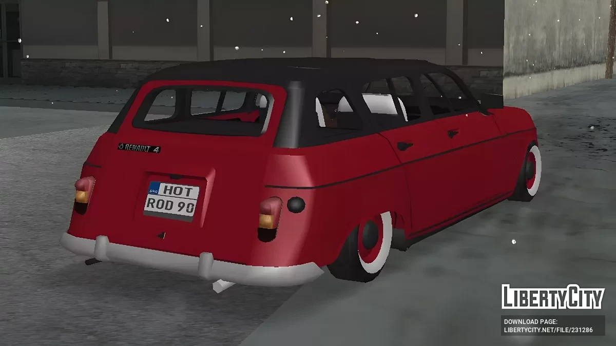 Renault 4 Hot Rod / GTA San Andreas