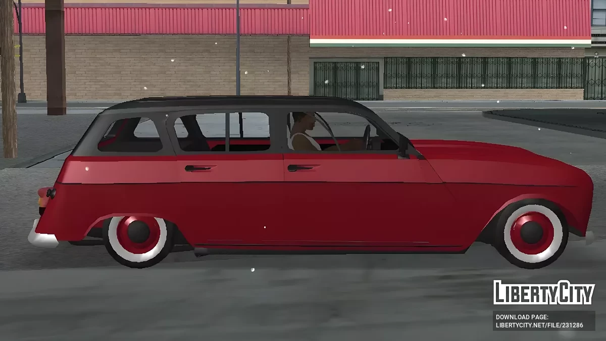 Renault 4 Hot Rod / GTA San Andreas