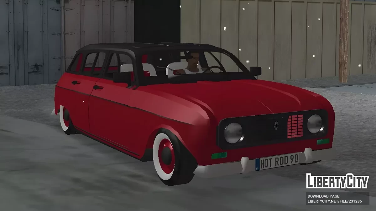 Renault 4 Hot Rod / GTA San Andreas