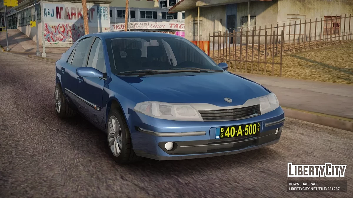 Renault Laguna Mk2 Diplomatsko Kola / GTA San Andreas