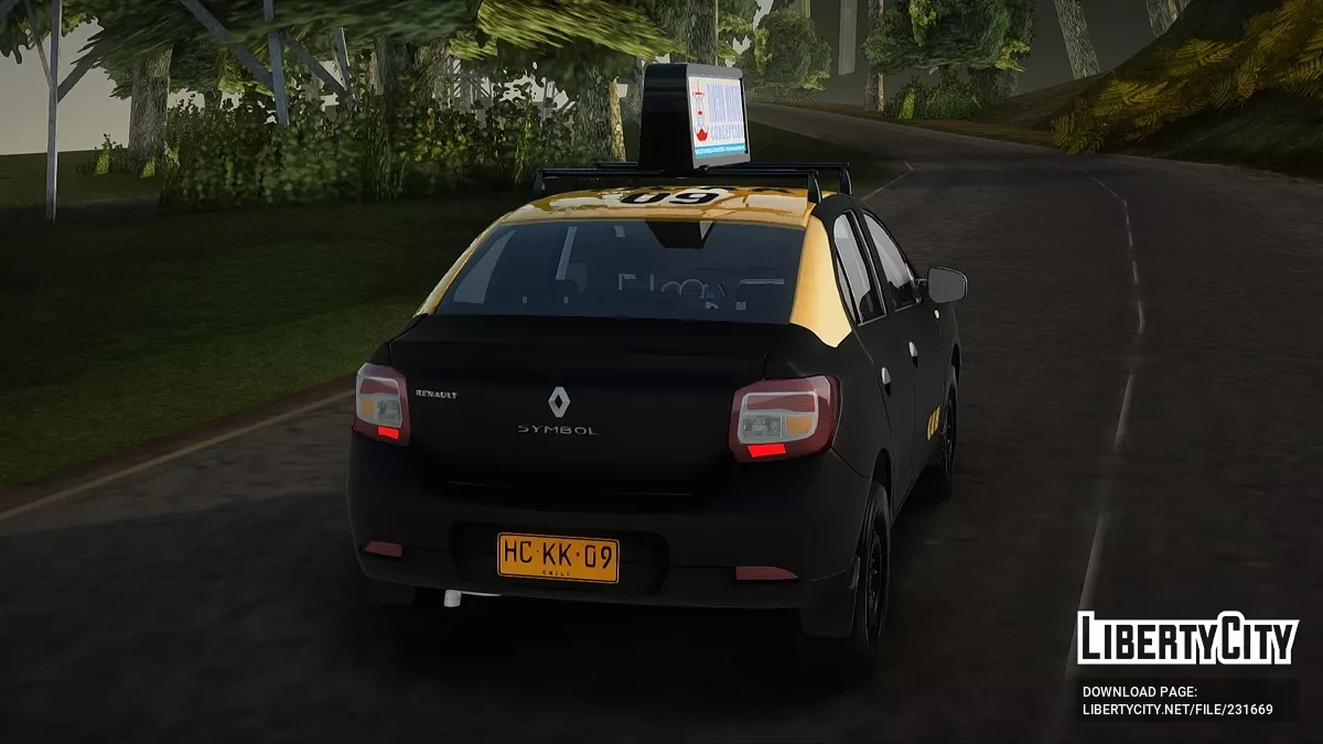 Renault Symbol 2015 Taxi / GTA San Andreas