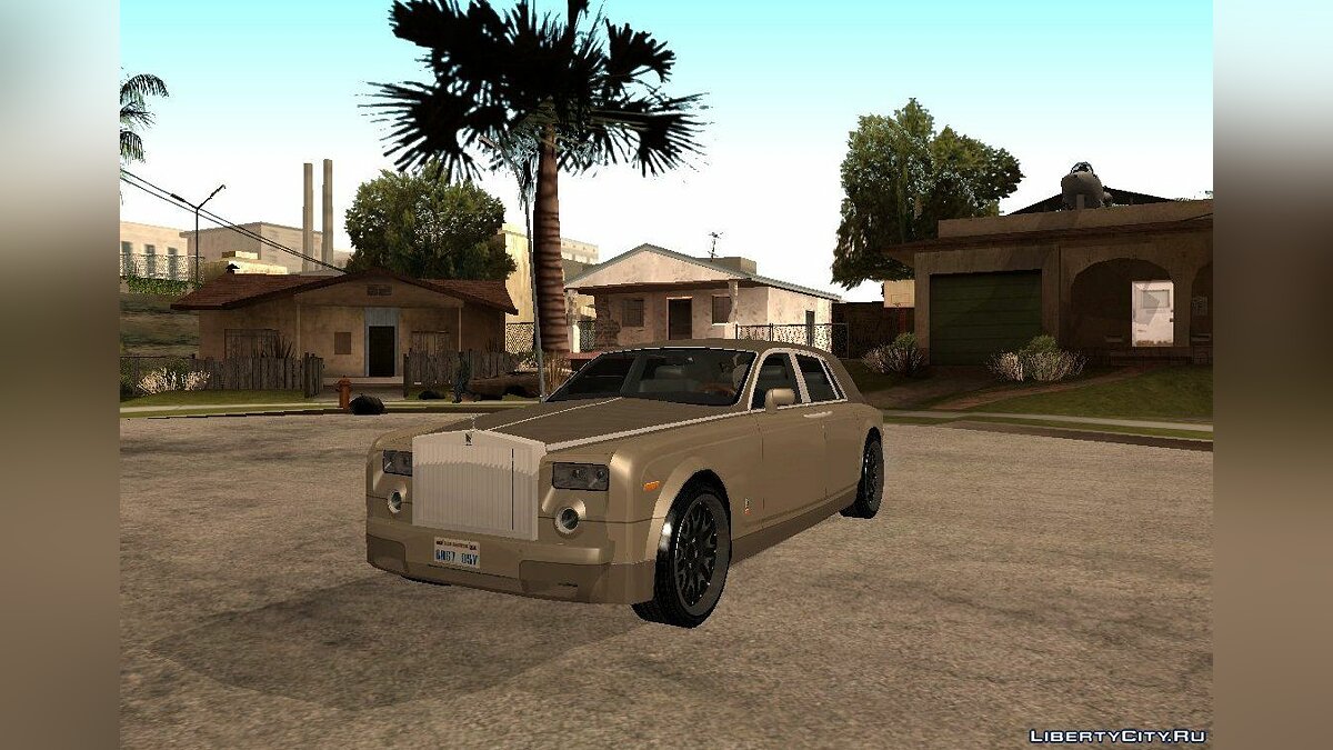 Скачать Rolls-Royse Phantom V16 Black Revel для GTA San Andreas